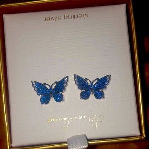 Beautiful spring real sterling silver 925 earrings!